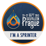 I'm a sprinter at DrupalCon Prague