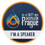 I'm a speaker at DrupalCon Prague